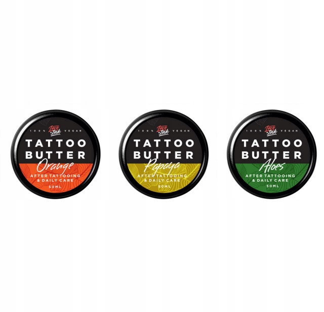 LOVEINK Tetovací maslový krém na tetovanie SET 3x50m