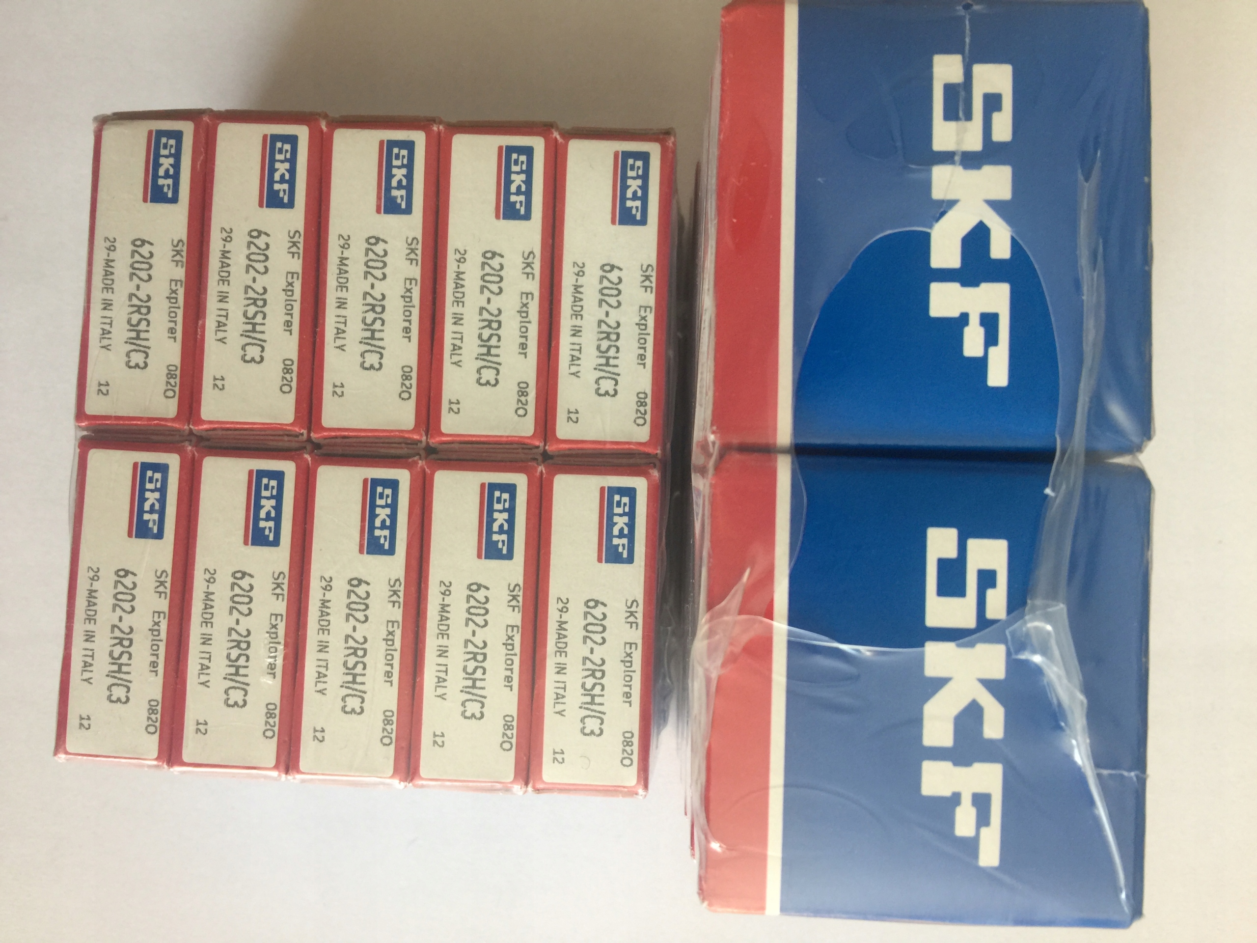 LOŽISKO 6202 2RSH C3 SKF = 2RS.C3 15x35x11 -10PCS