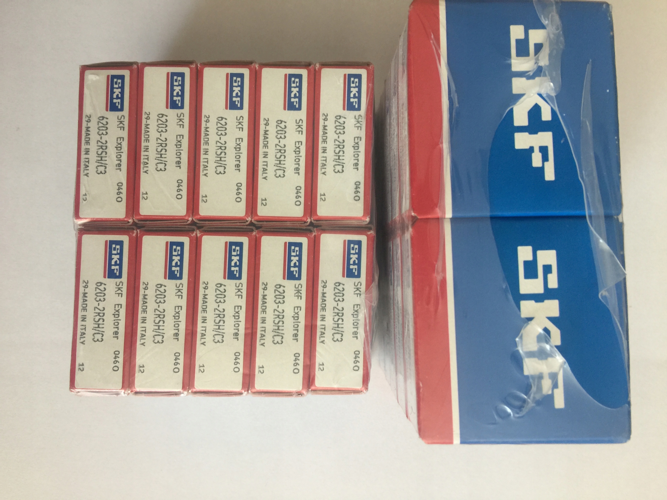 LOŽISKO 6203 2RSH C3 SKF = 2RS.C3 17x40x12 -10PCS
