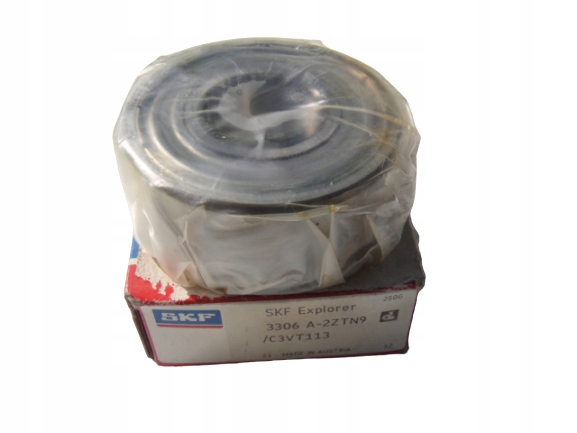 KULIČKOVÉ LOŽISKO SKF 3306 A2ZTN9 / C3VT113 30x72x30,2