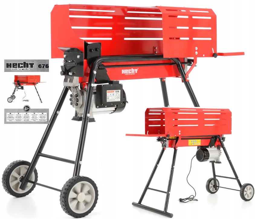 7 tonový štiepač dreva HECHT 676 STAND