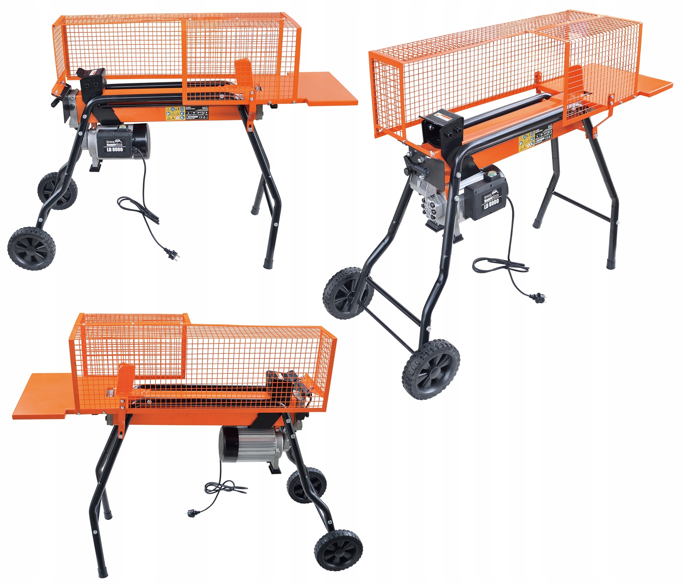 DREVNÝ SPLITTER 8TON 8T 52cm NEMECKÁ SADA