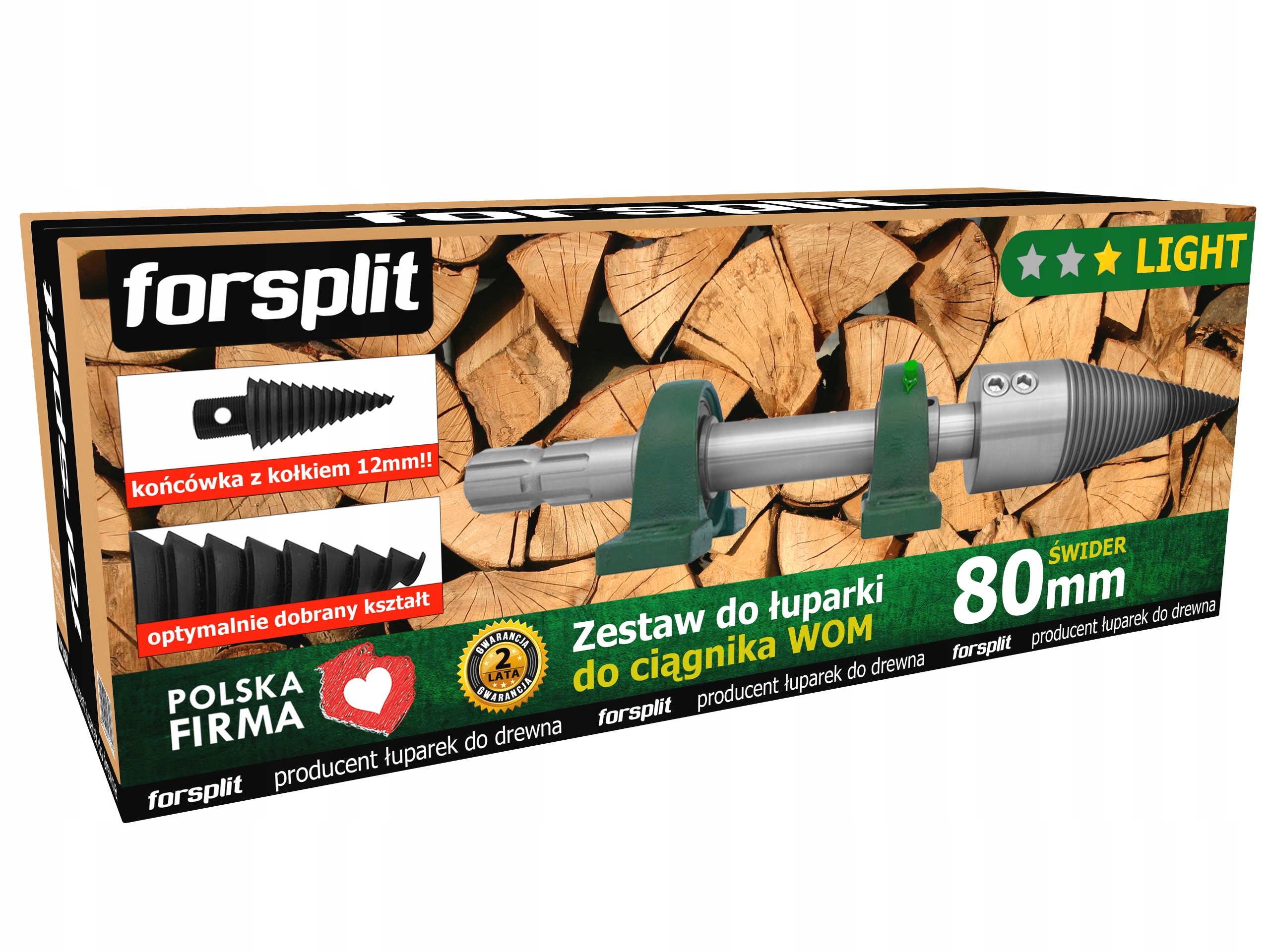 Forsplit ZW2U-080K2 vrták na drevo