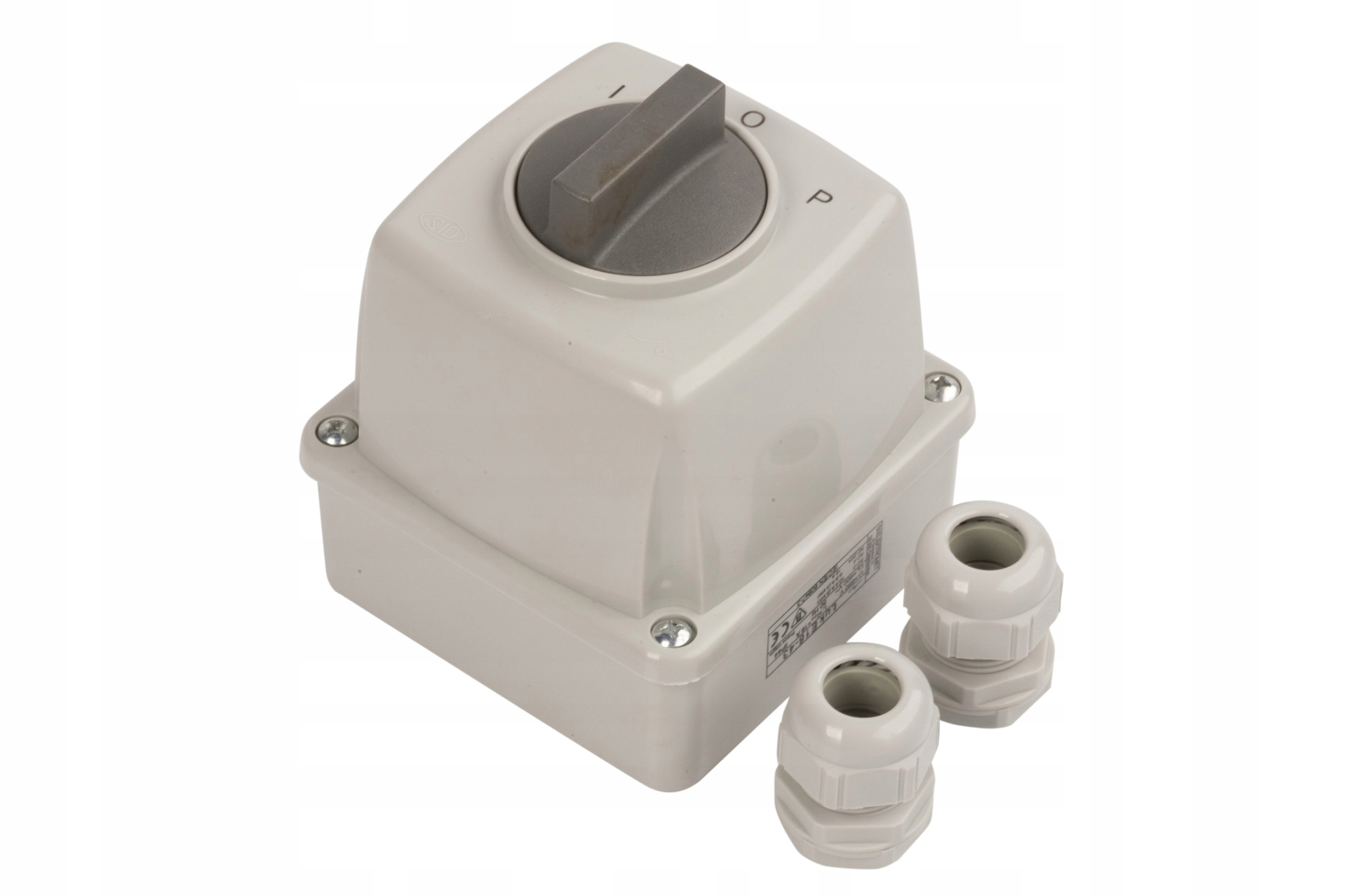 Vačkový spínač L-0-P 3P 16A ohyb IP44 E16-43 bez napájania