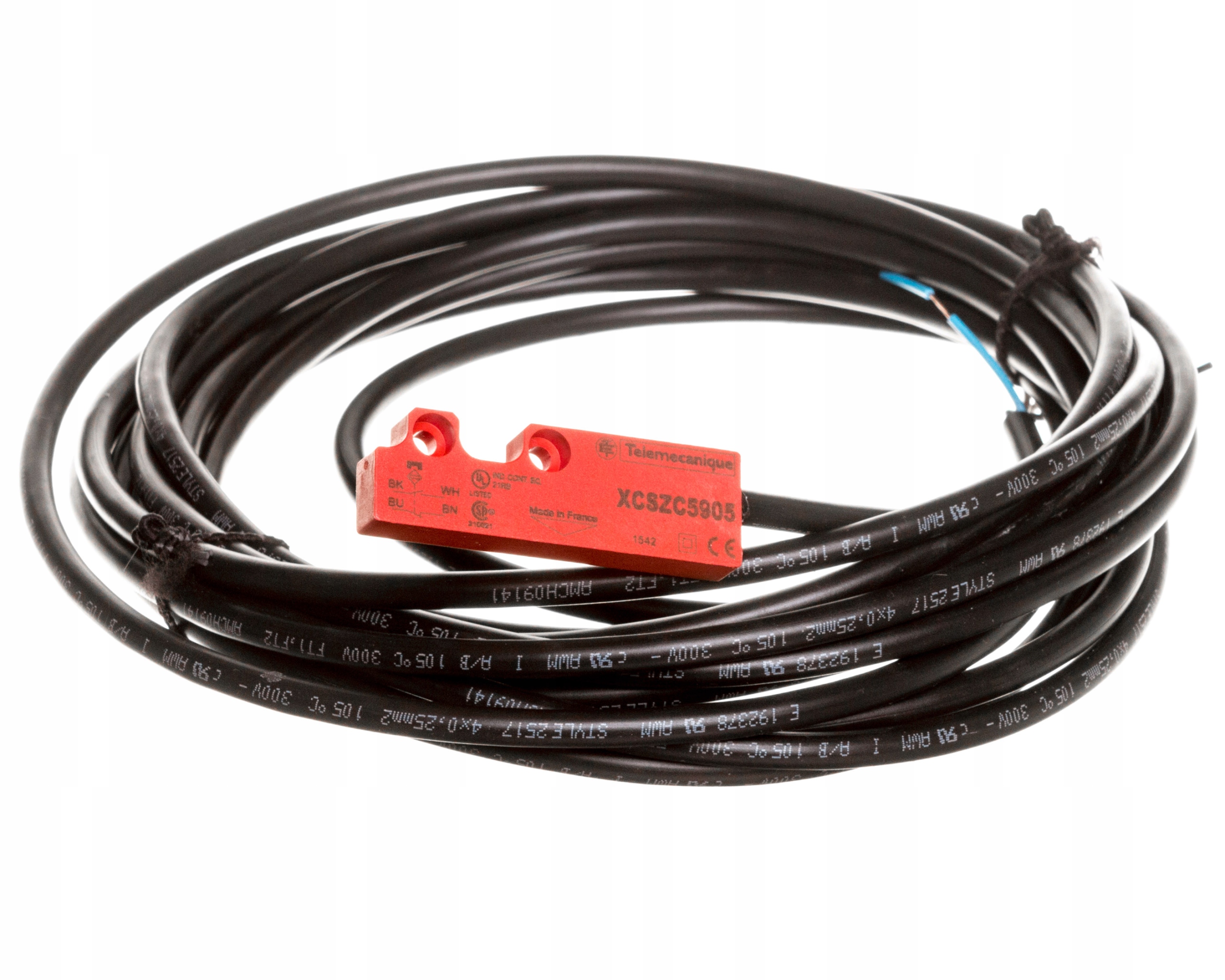 Magnetický spínač 24V DC (5m) 1NC + 1NO, NC stupne