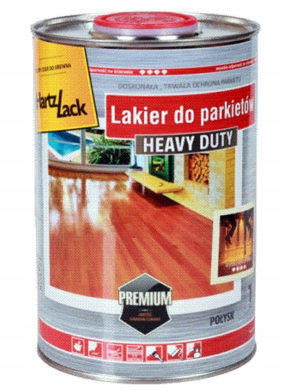 HartzLack Heavy Duty lak na parkety 5 l