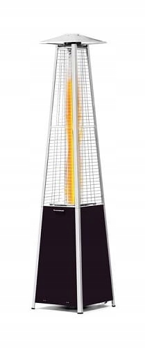 Pyramídová plynová vykurovacia lampa s plameňom HENDI