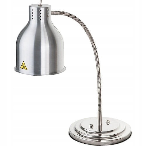 Samostatná lampa na ohrievanie riadu