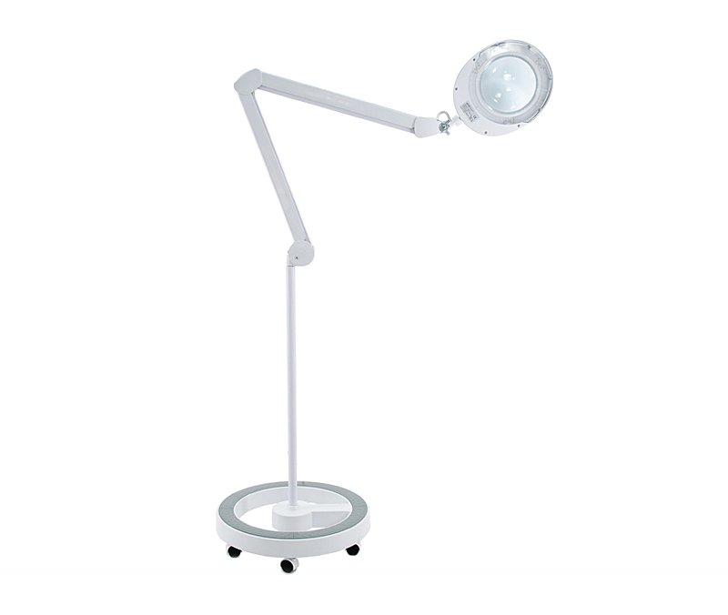 Lampová kozmetická lupa LED 5D statív ELEGANTE 6025