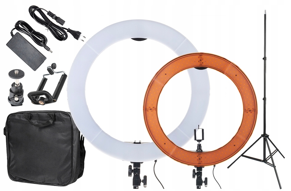 Svietidlo RING LED 75W zmena farby a výkonu + statív