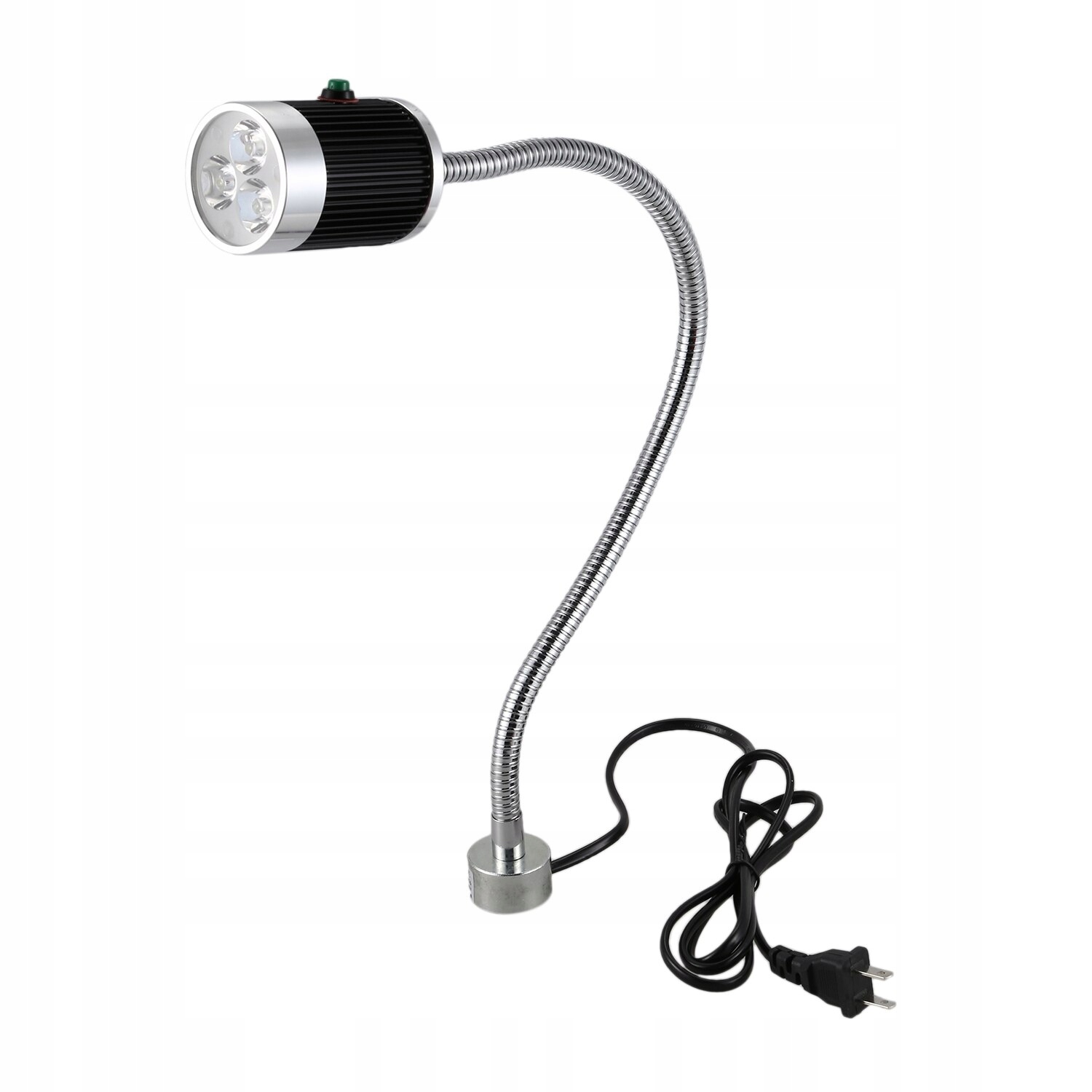 LED strojová lampa 3W 110 - 220V, pružný magnet