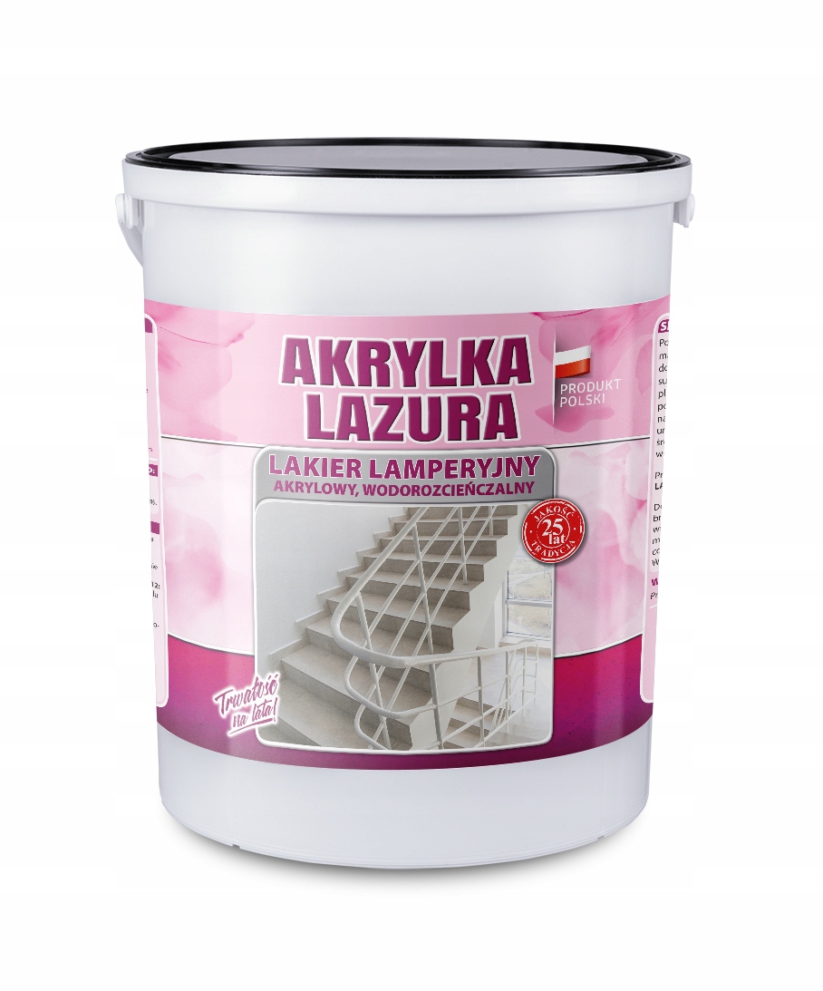 Aksil Akrylka Lazura saténový lak 5L