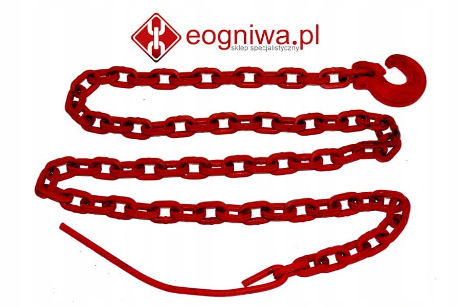 Vlečná reťaz 8 mm, 3 m, trieda 80 (45 kN)