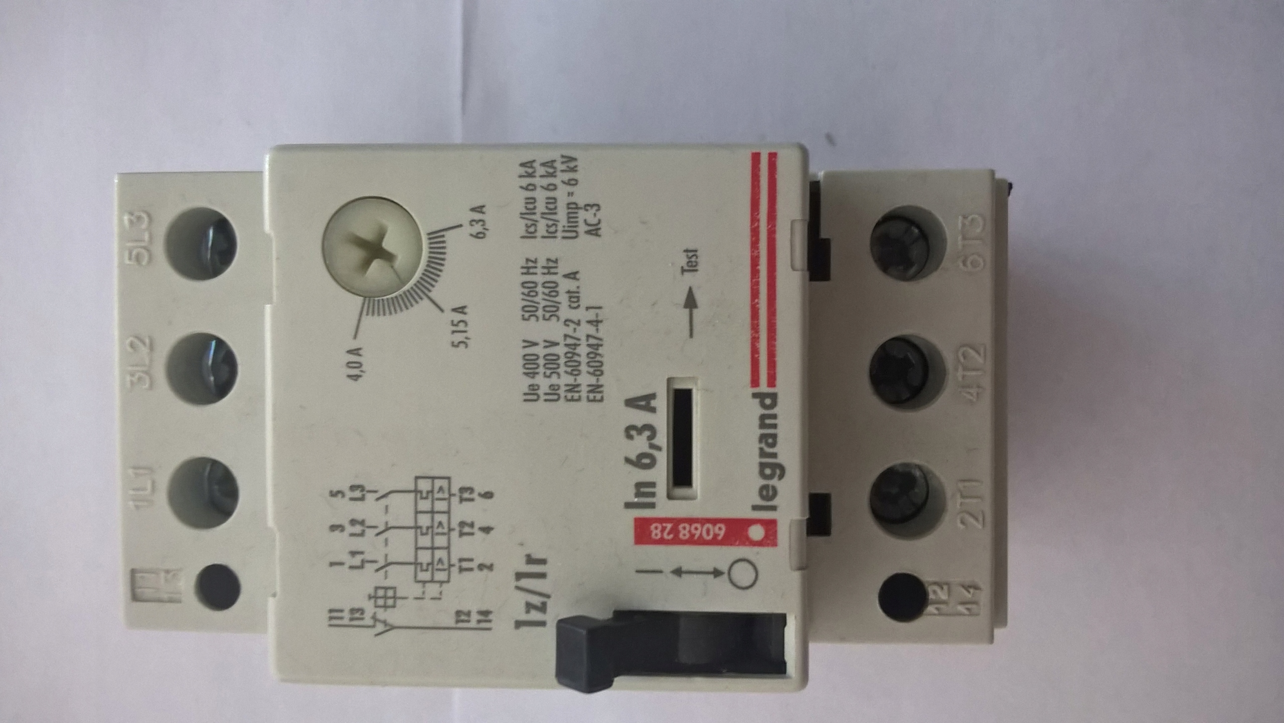 Legrand 606812 Spínač motora 18-25A