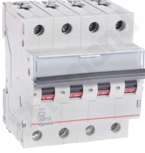 Legrand CIRCUIT BREAKER S 304 4P C 2A