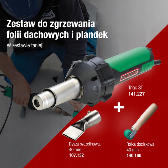 Leister Triac ST - Plachtová zváracia súprava