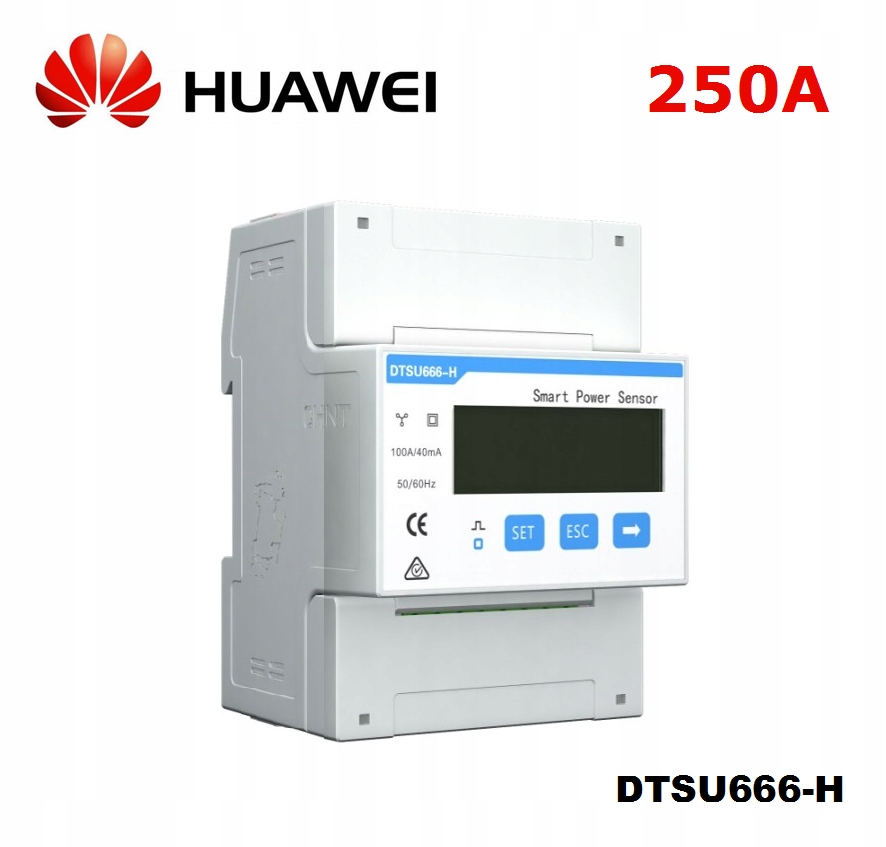 Trojfázový elektromer Huawei DTSU666-H_250A