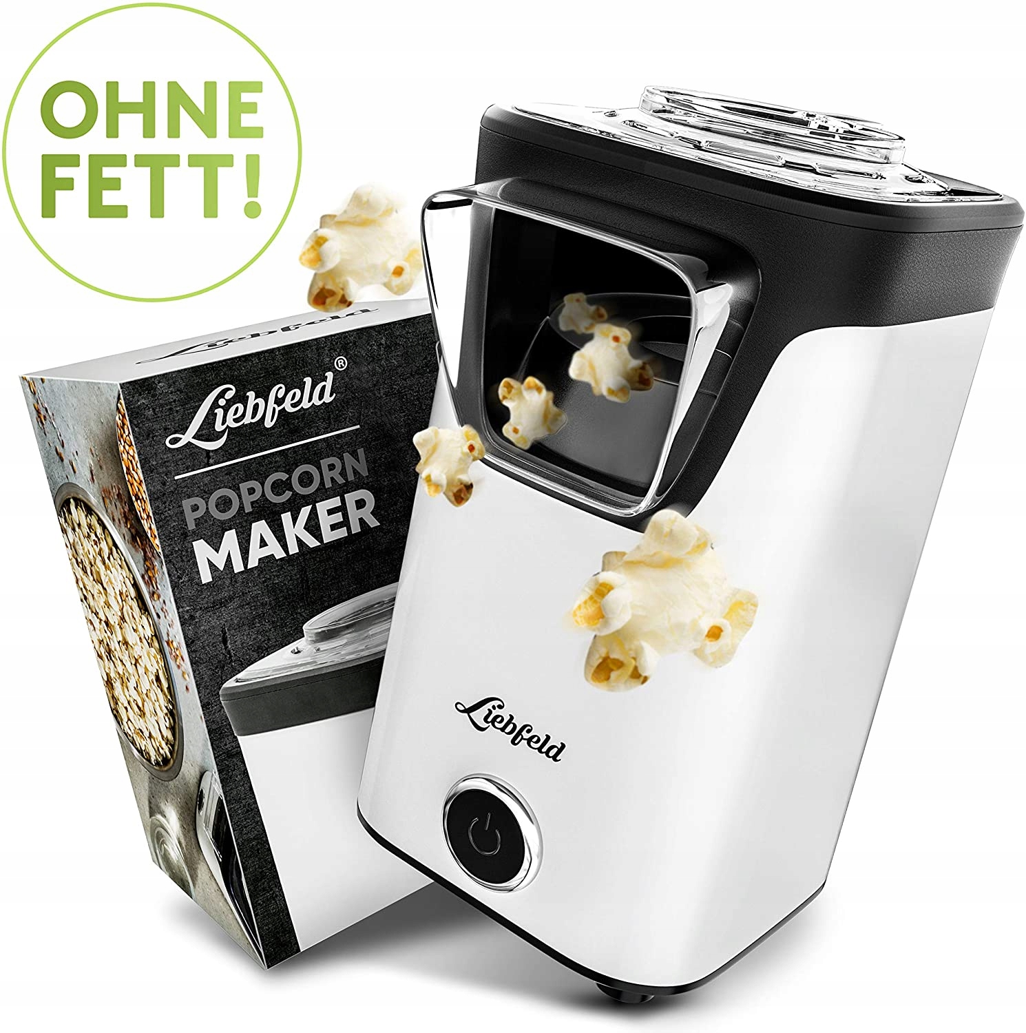 Liebfeld - domáci stroj na popcorn
