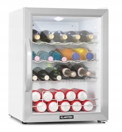 Chladnička Klarstein Beersafe XL Crystal A ++, 60l LED