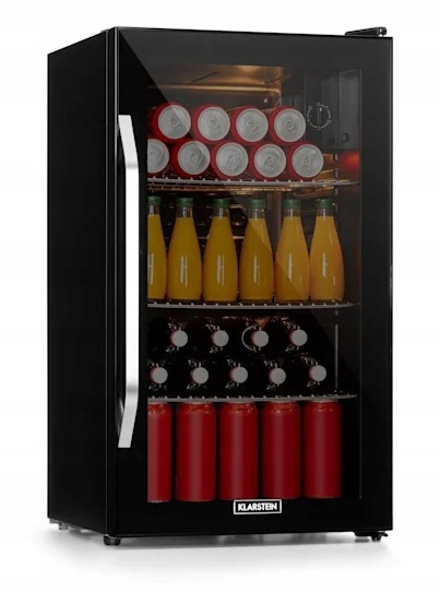 Chladnička Klarstein Beersafe XXL Onyx A + s 80L LED