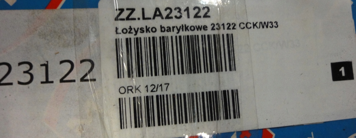 Kĺbové ložisko 23122