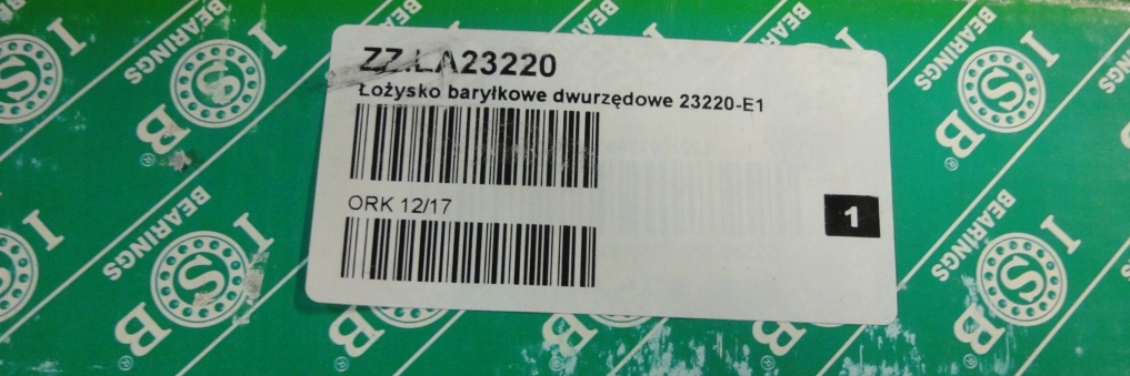 Dvojradové súdkové ložisko 23220