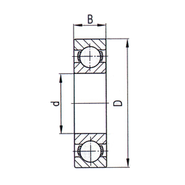 Guličkové ložisko 6416 ZVL / KNX / ZKL 80x200x48