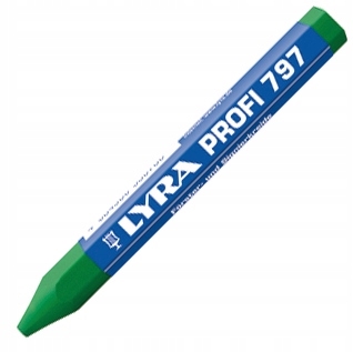 Lyra Profi797 Lubryka 12 / 120mm šesťhranná zelená