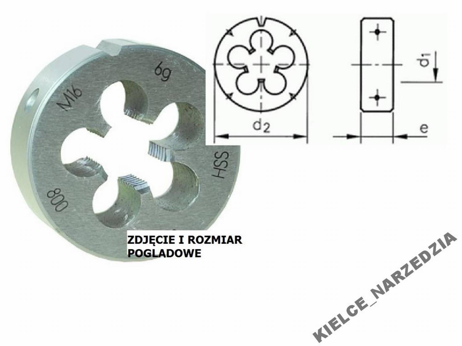 M32x1,5 DIE HSS FANAR POLSKA DOBRA NOWA