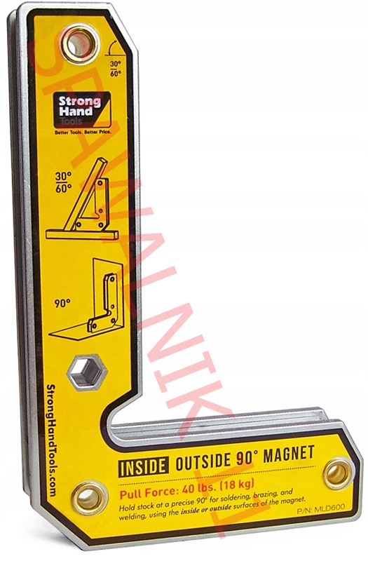MAGNETICKÝ UHOL SILNÁ RUKA MLD-600