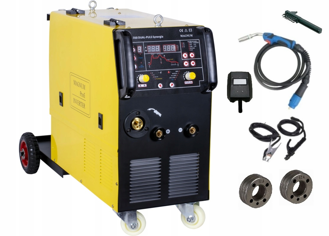 MAGNUM MIG 350 DUAL PULSE SYNERGY