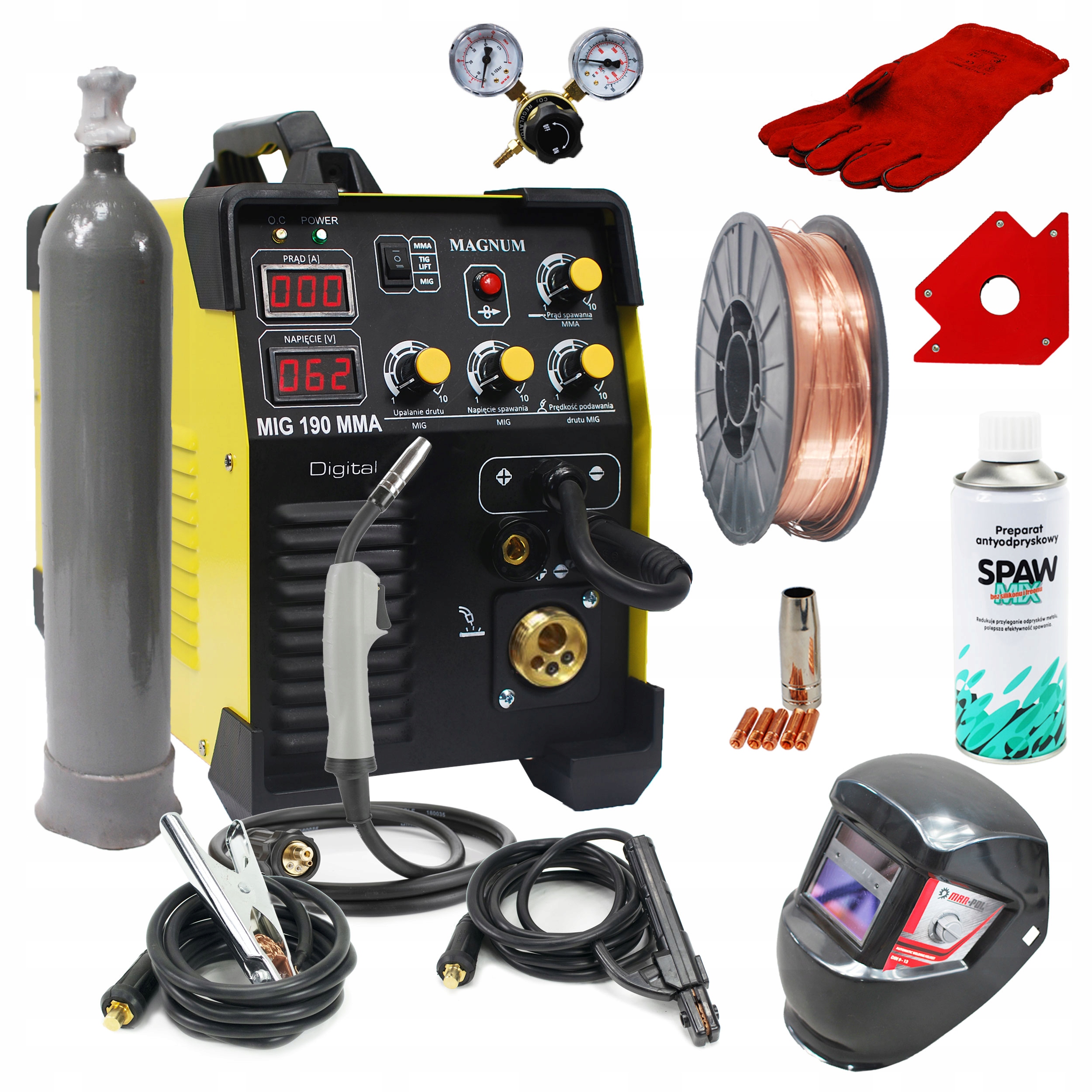 MAGNUM WELDING MIGOMAT 190 II S TEPELNOU SÚPRAVOU
