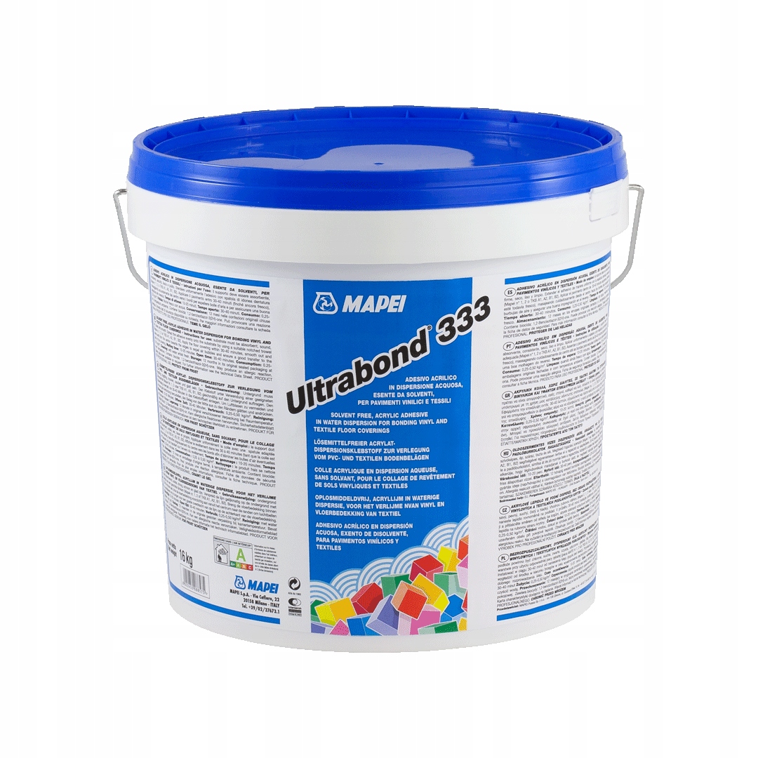 Akrylátové lepidlo na vinylové podlahové krytiny Mapei Ultrabond 333 16 kg
