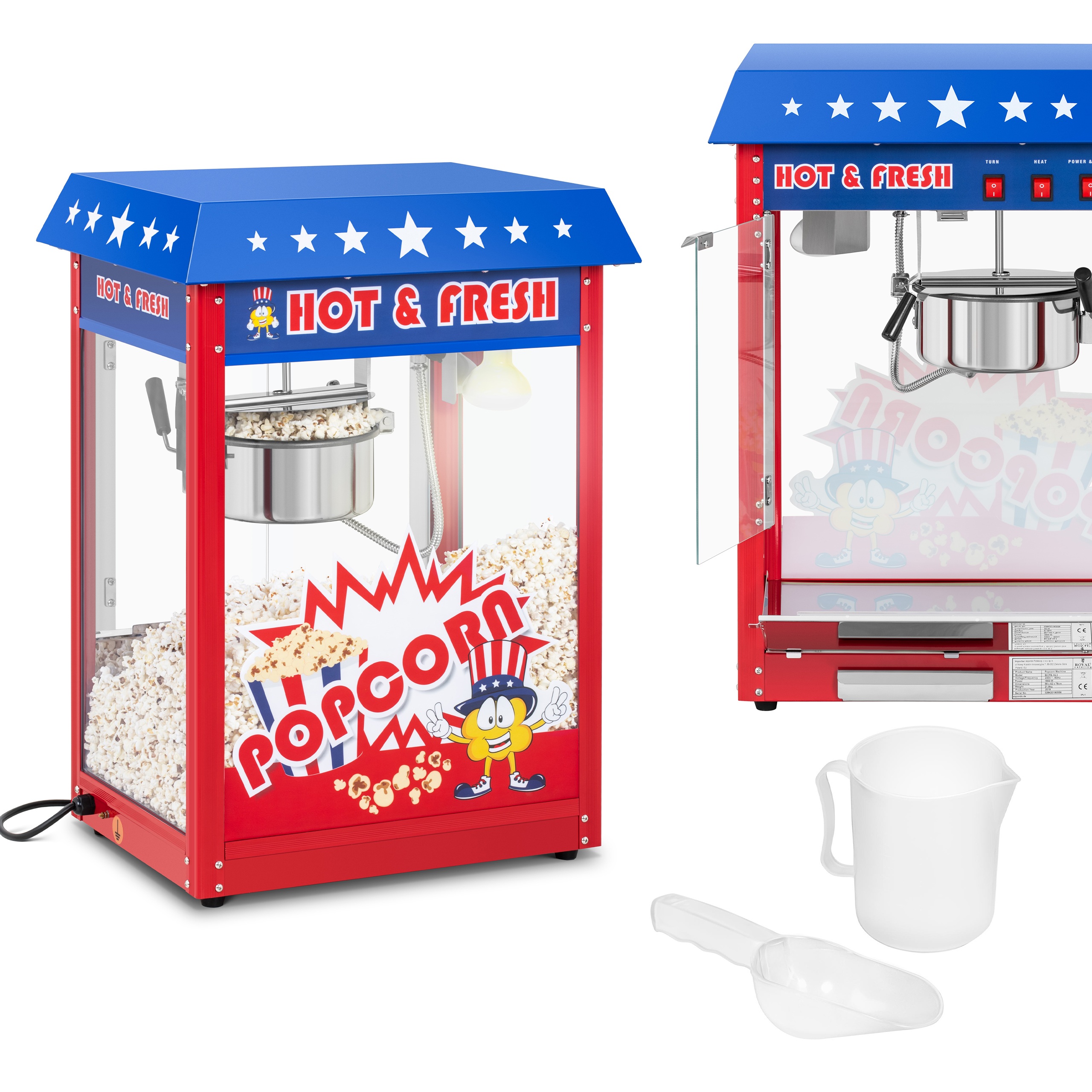 POPCORN STROJ - AMERICKÝ DIZAJN