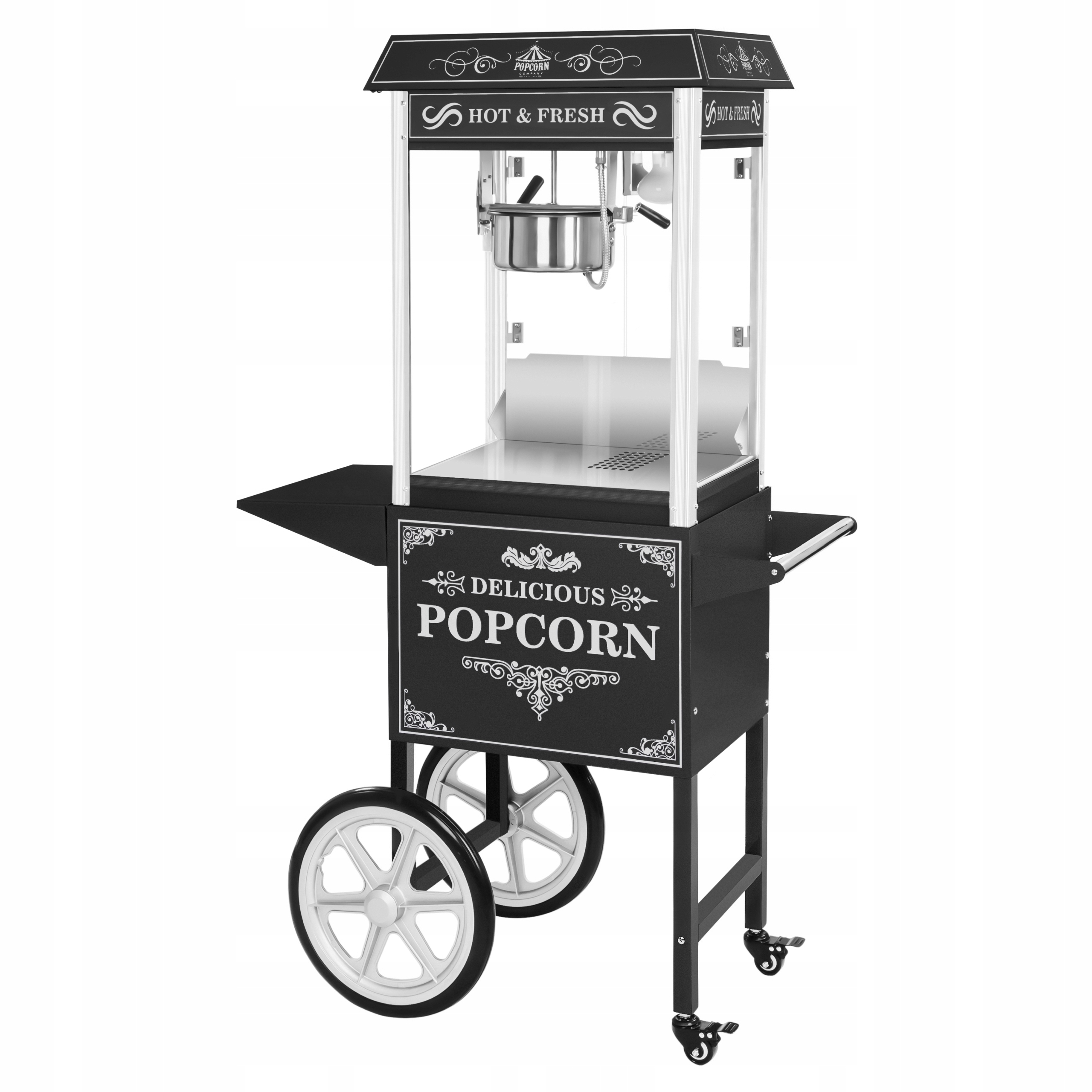 STROJ NA POPCORN AUTOMAT 6 kg / HODINA + KOŠÍK