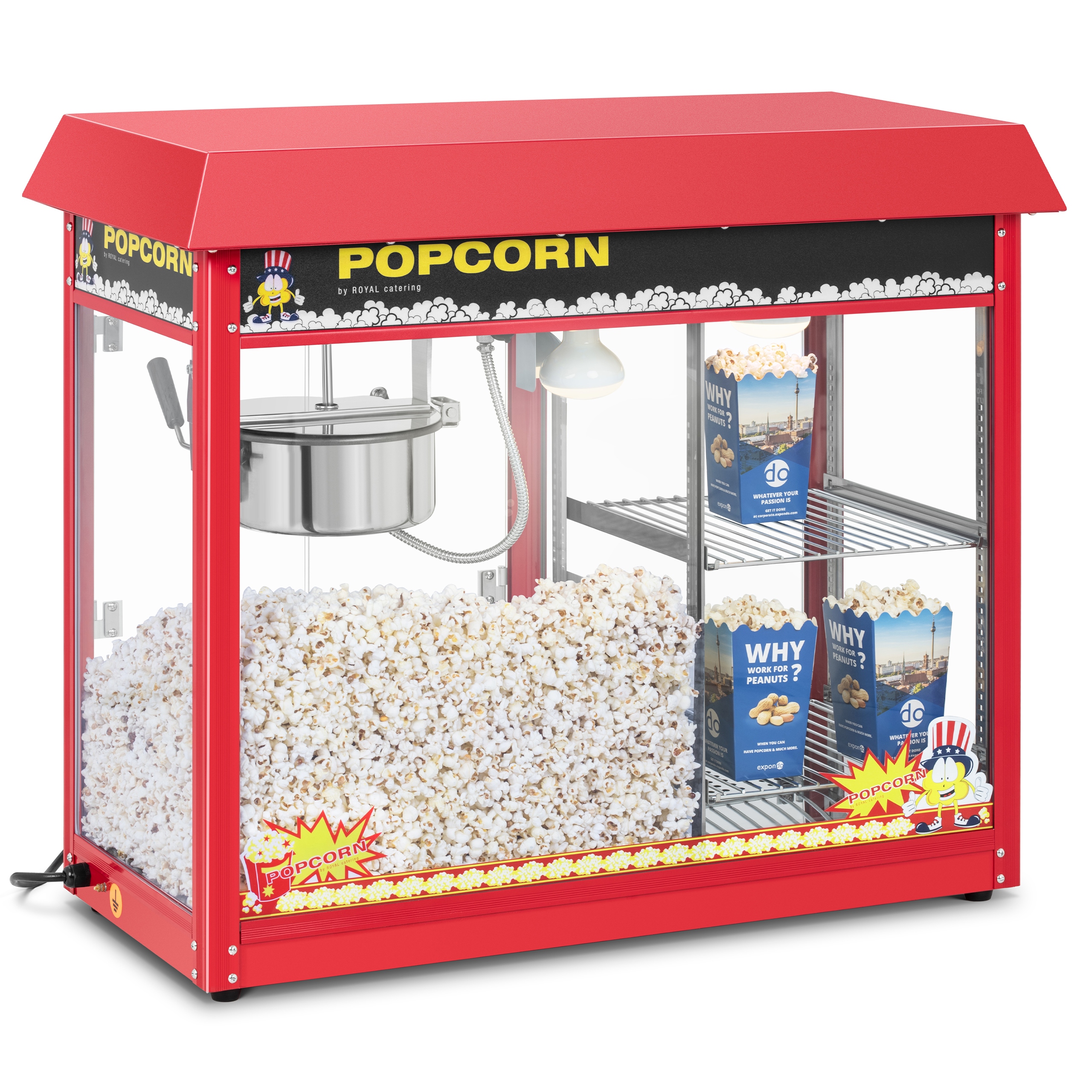 STROJ NA AUTOMATIK POPCORN S KÚRENÍM