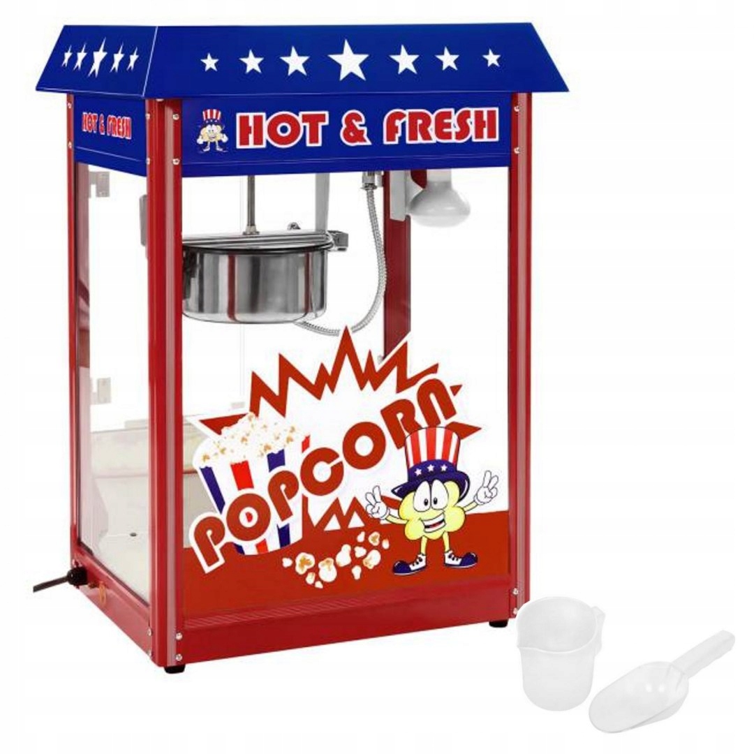 KUKUŘICA STROJ POPCORN AUTOMATICKÁ STRECHA ÚČINNÁ
