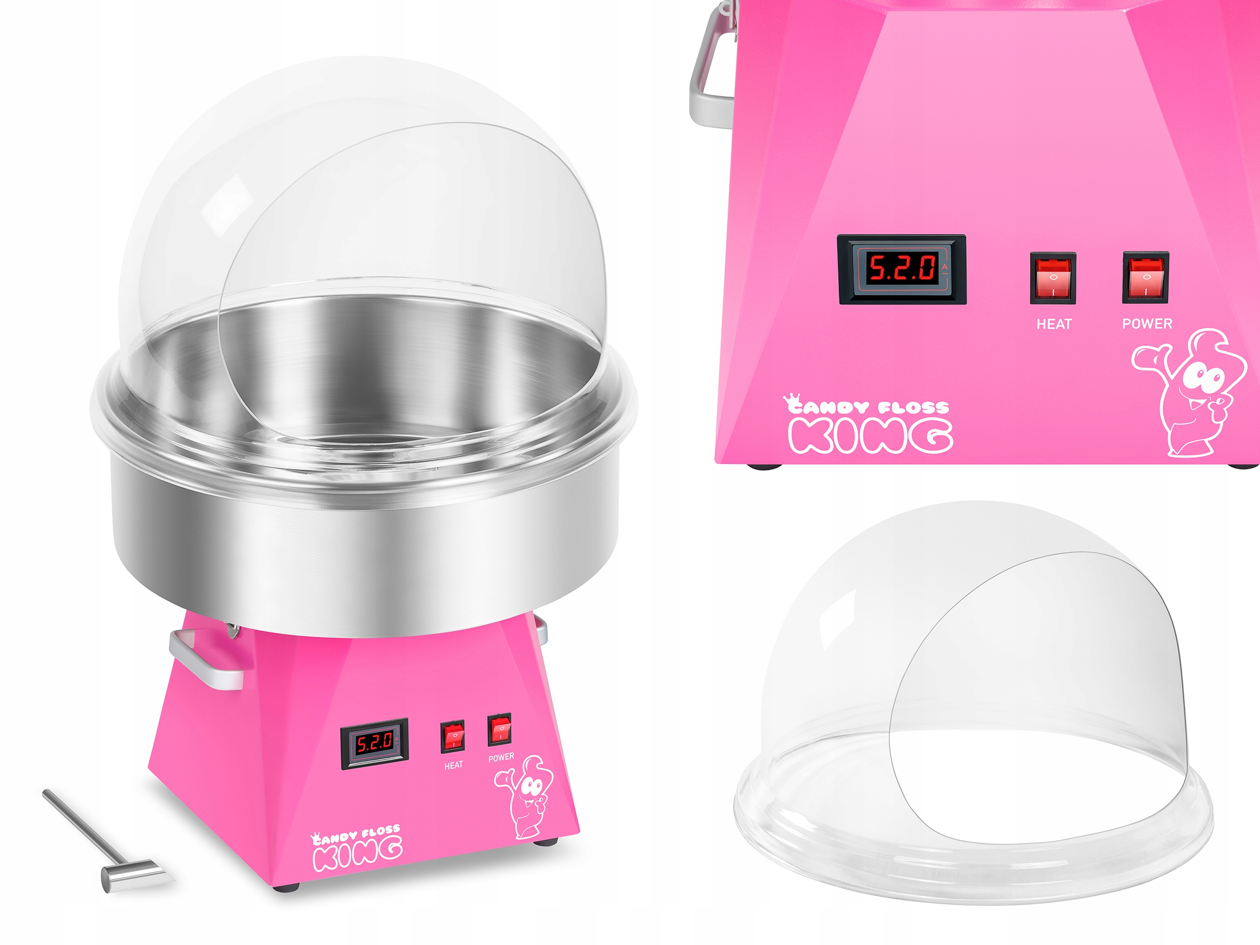 LED SVIETAČKA MISKA 52cm + KRYT
