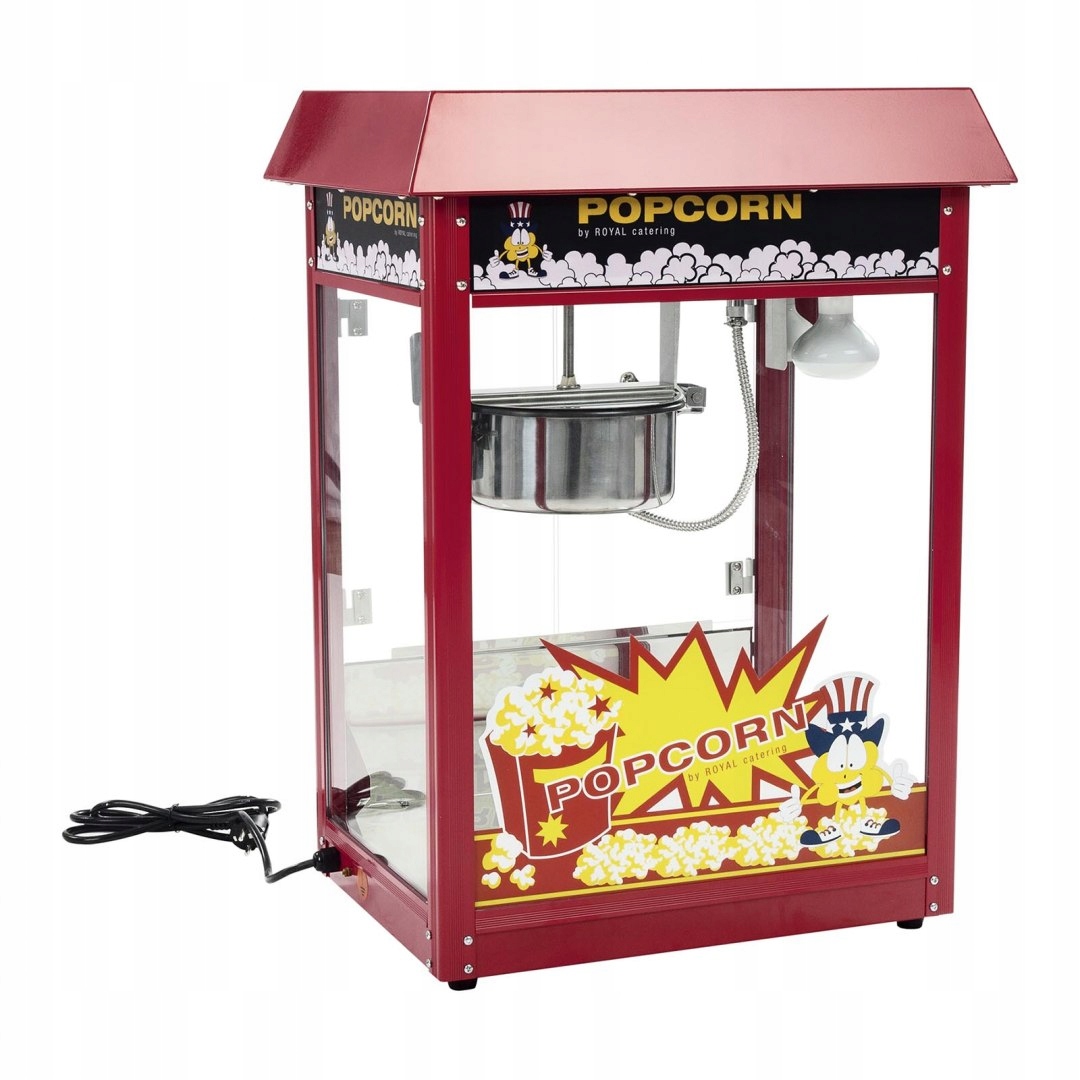 ROYAL CATERING TEFLON 1495W POPCORN STROJ