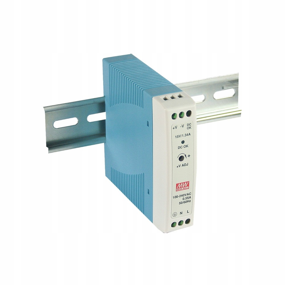 Napájací zdroj MDR-20-12 na DIN lištu 20W 12V 1,67A