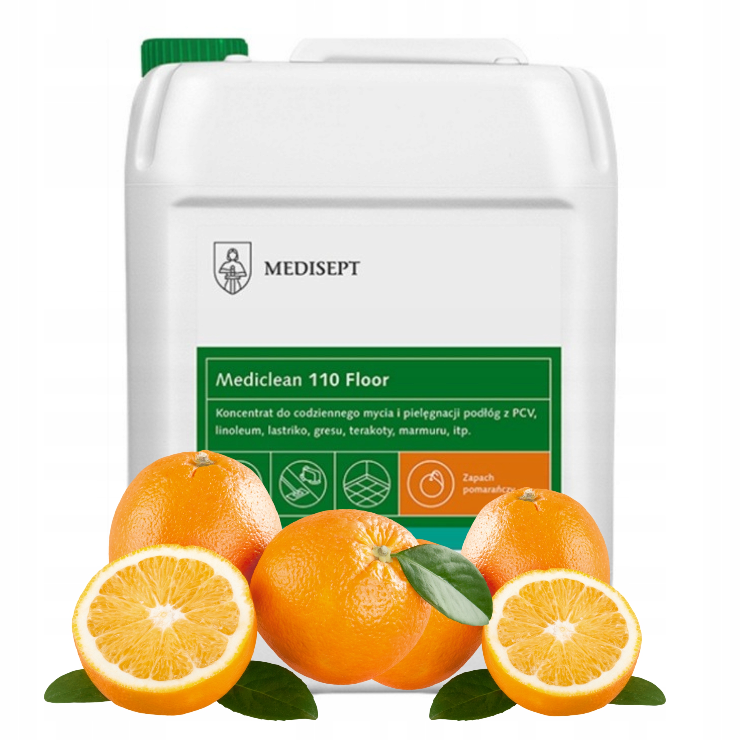 Medisept Mediclean MC 110 tekutý na podlahy 5 l oranž