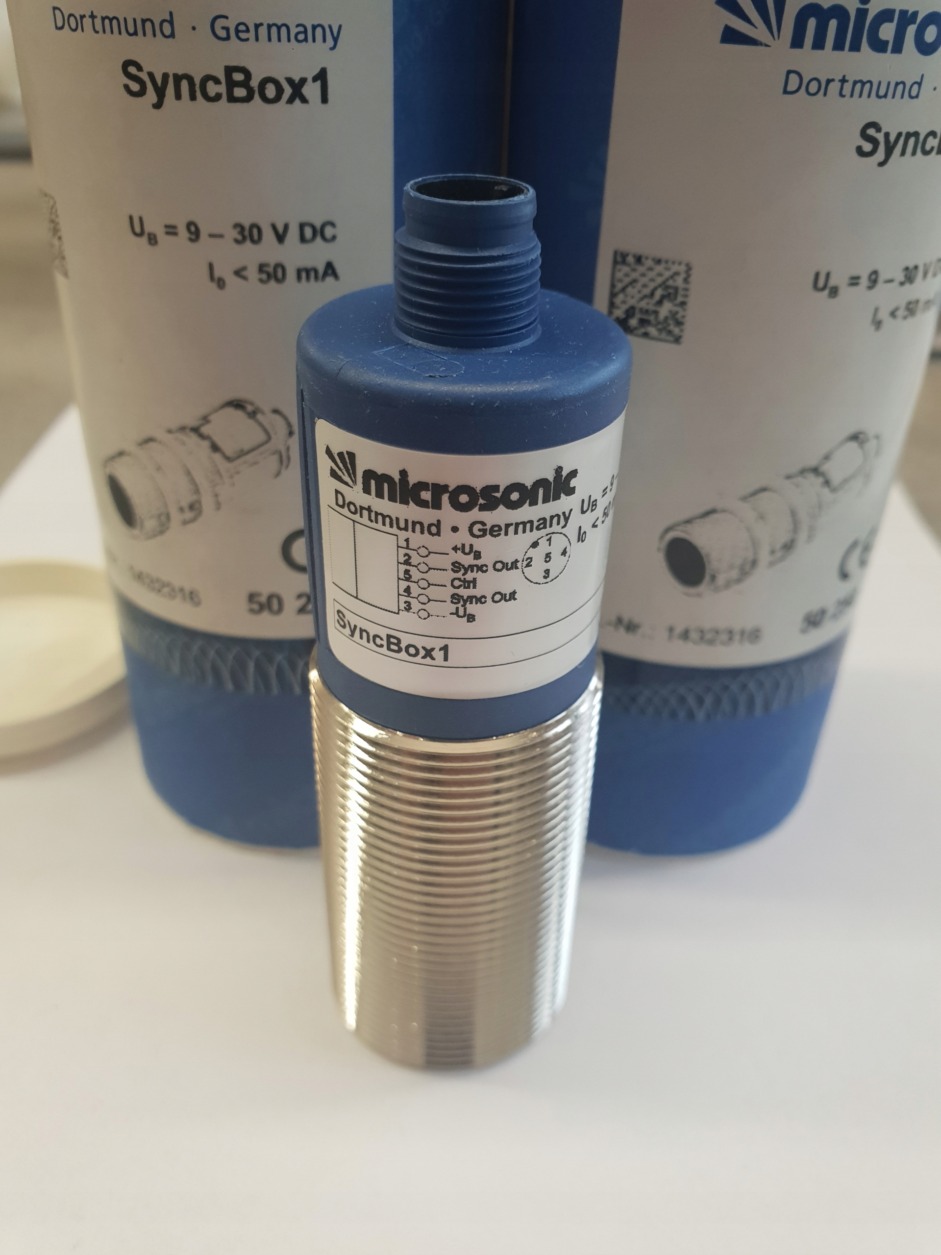 Ultrazvukový senzor MICROSONIC PICO + 15 / WK / I
