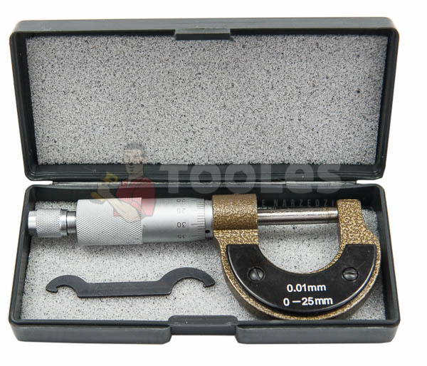 VONKAJŠÍ MIKROMETER 0-25 mm / 0,01 mm