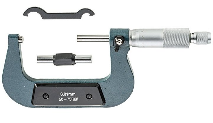 VONKAJŠÍ MIKROMETER 50-75 mm INOX VEĽKÝ VÝBER