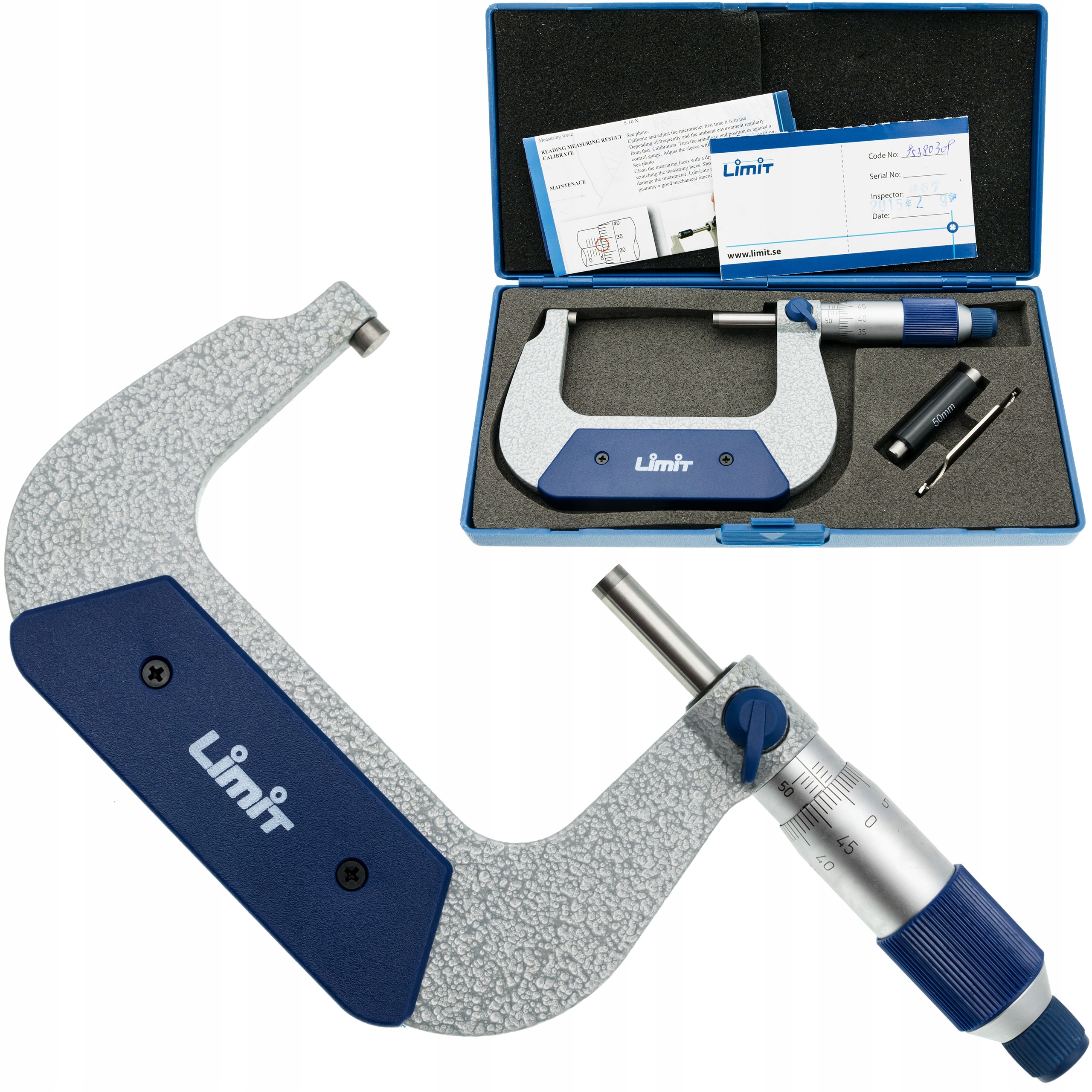 VONKAJŠÍ MIKROMETER 50–75 mm LIMIT 9538-0309