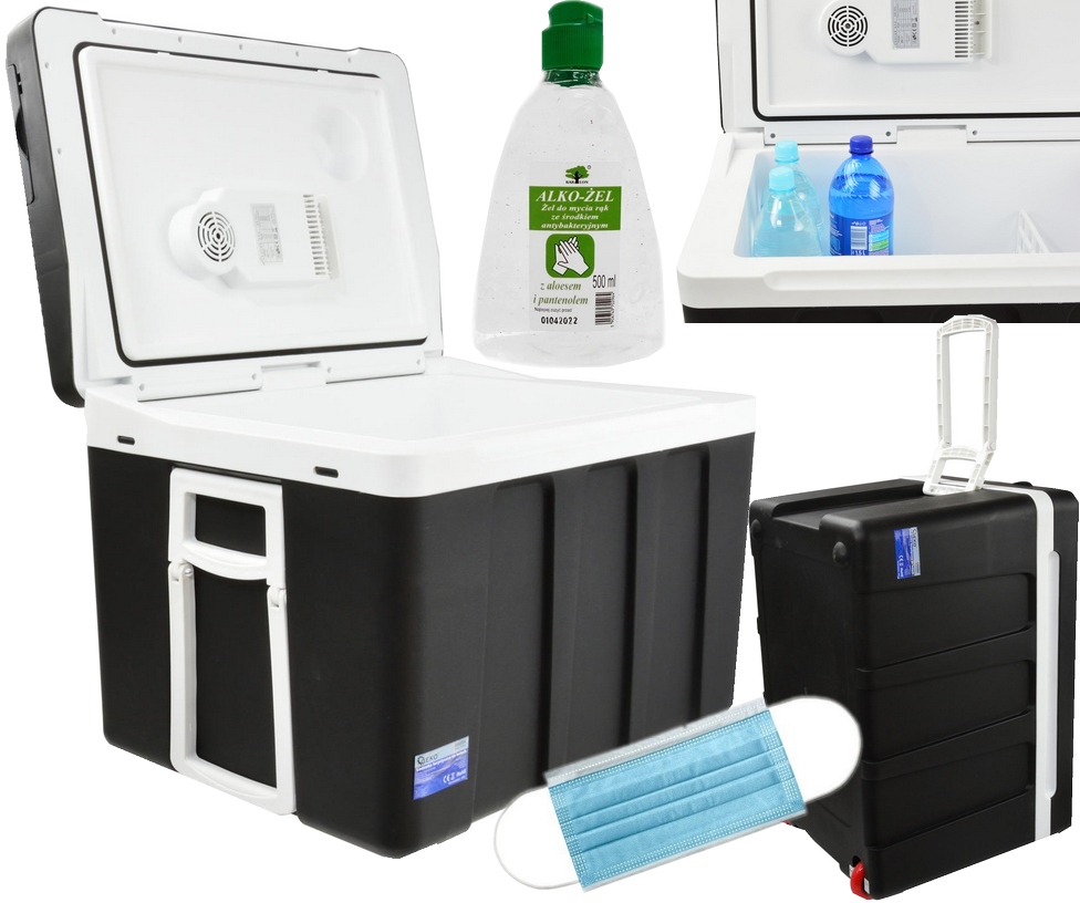 MINI PRENOSNÝ TURISTICKÝ CHLADNIČNÍK 12V / 230V 50 L