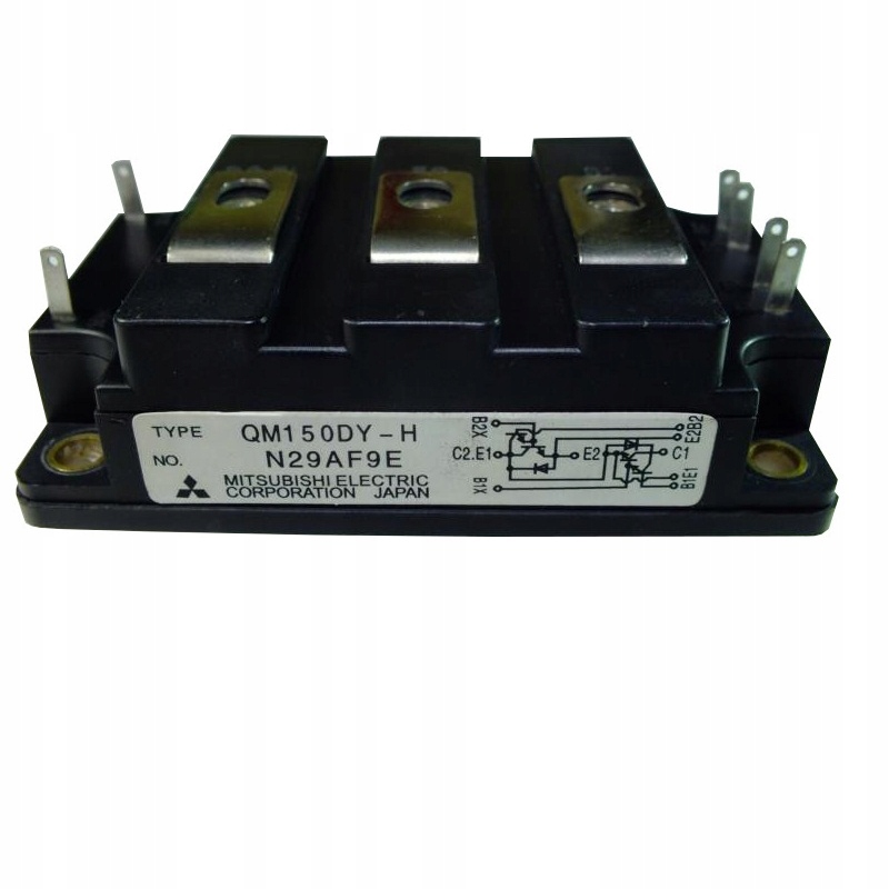 VÝKONNÝ IGBT MODUL QM150DY-H MITSUBISHI FV FT