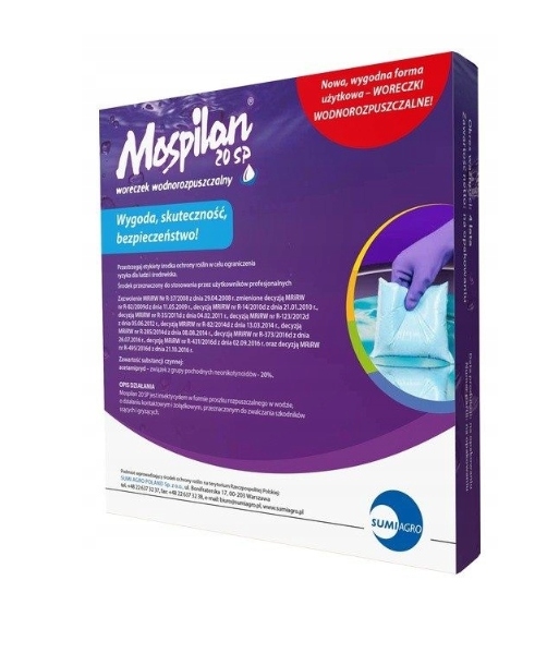 MOSPILAN 20 SP HMYZ, VOŠKY, PELETY, NOHY, 20G