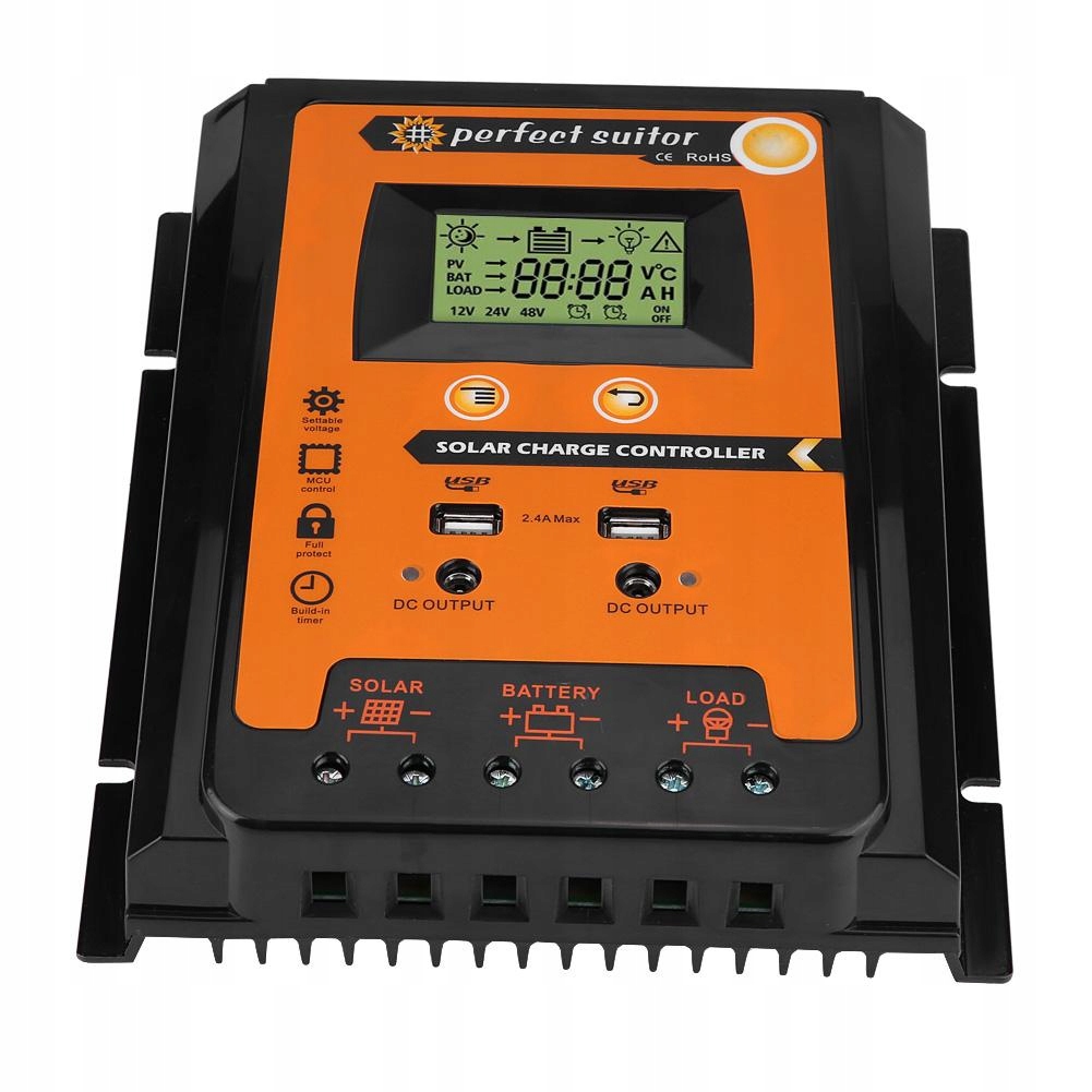 Regulátor solárneho nabíjania MPPT 12 / 24V 70A