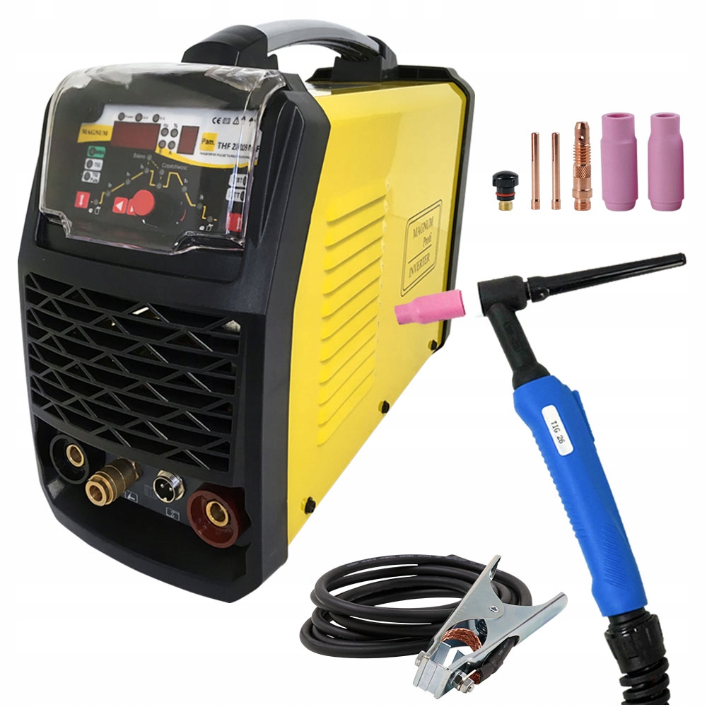 Zvárací stroj Magnum TIG THF 209 Puls HF MMA 2v1 200A